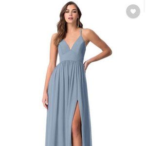 Azazie Aaida Dusty Blue A2 Dress